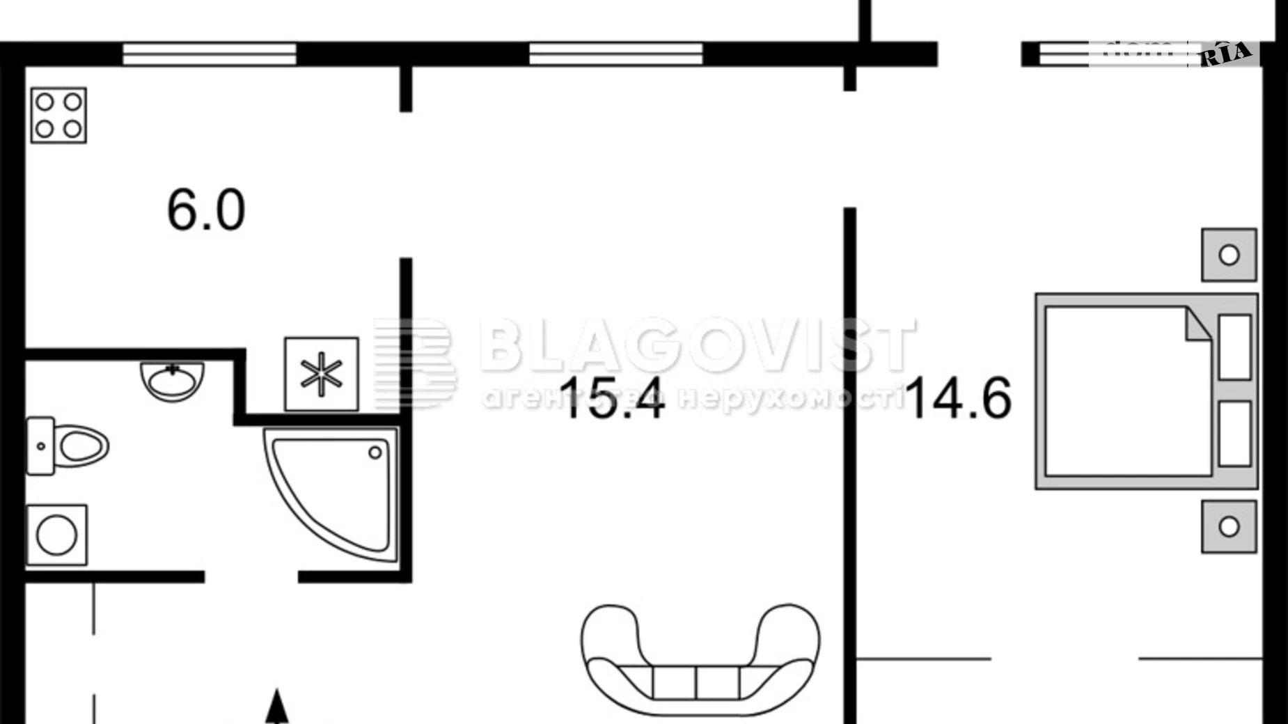 Продается 9-комнатная квартира 43 кв. м в Киеве, ул. Энтузиастов, 5 - фото 3