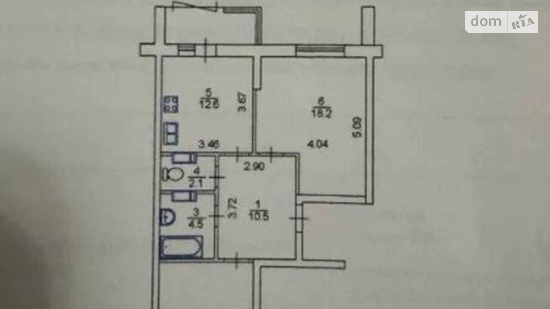 Продается 2-комнатная квартира 71 кв. м в Киеве, ул. Архитектора Вербицкого, 1 - фото 2