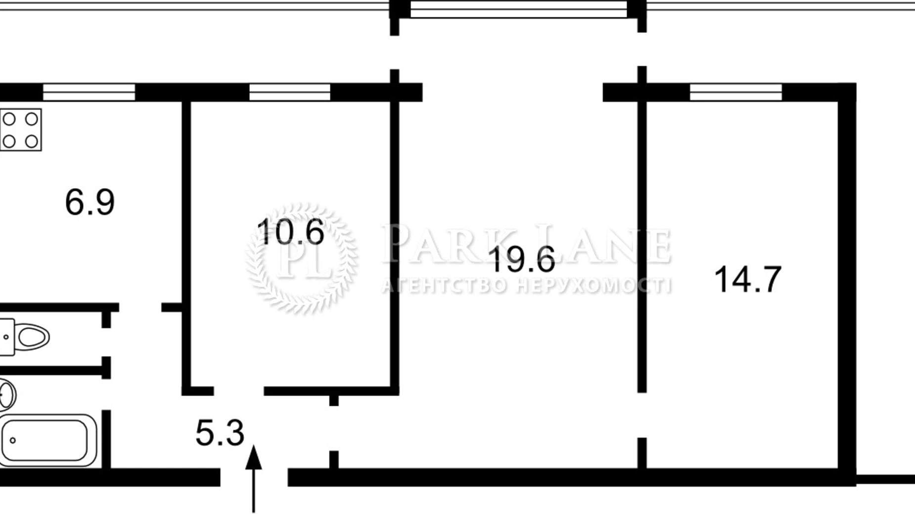 Продается 2-комнатная квартира 80 кв. м в Киеве, ул. Борщаговская, 152А - фото 2