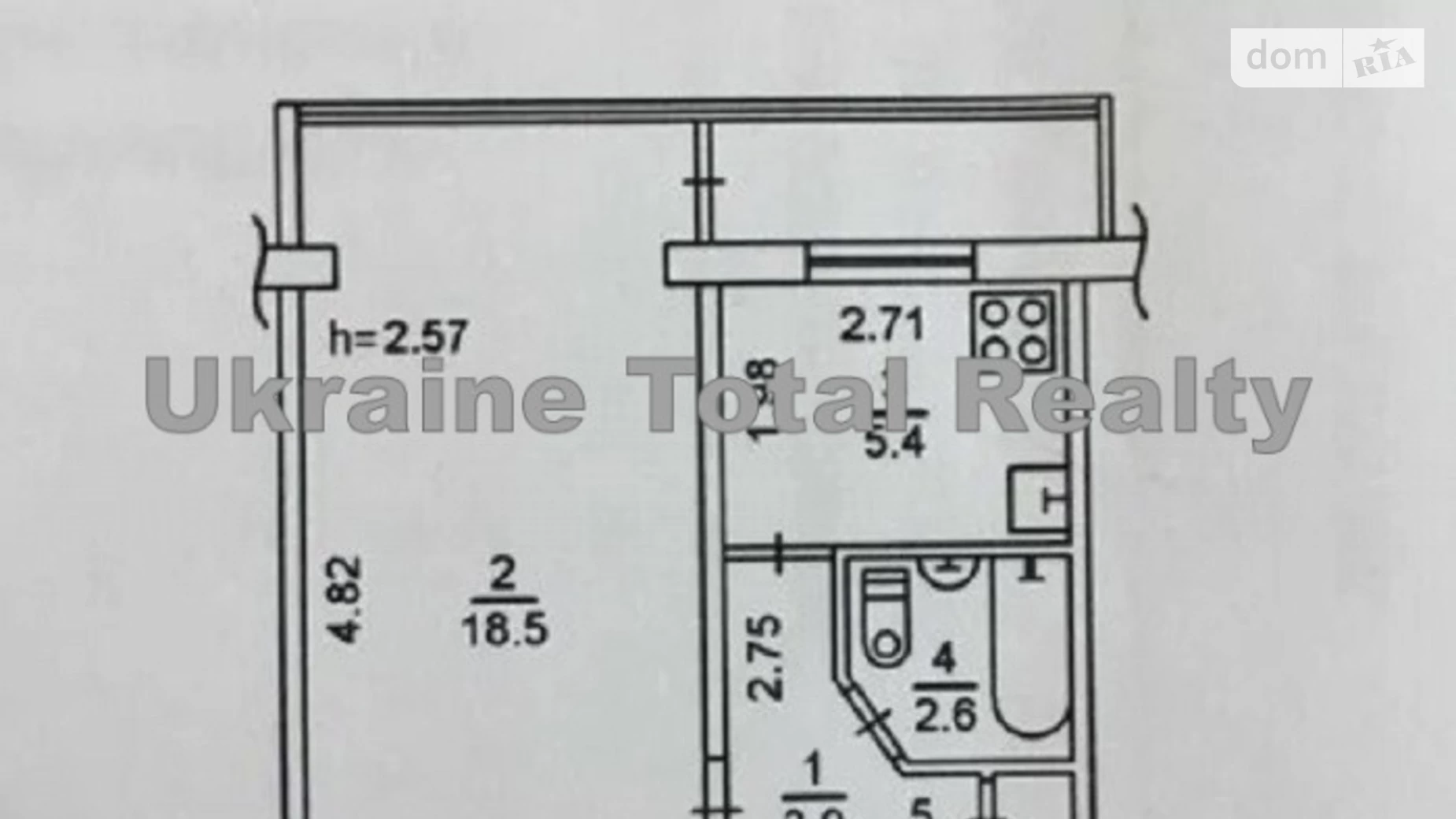 Продается 1-комнатная квартира 34 кв. м в Киеве, ул. Шолом-Алейхема, 20 - фото 5