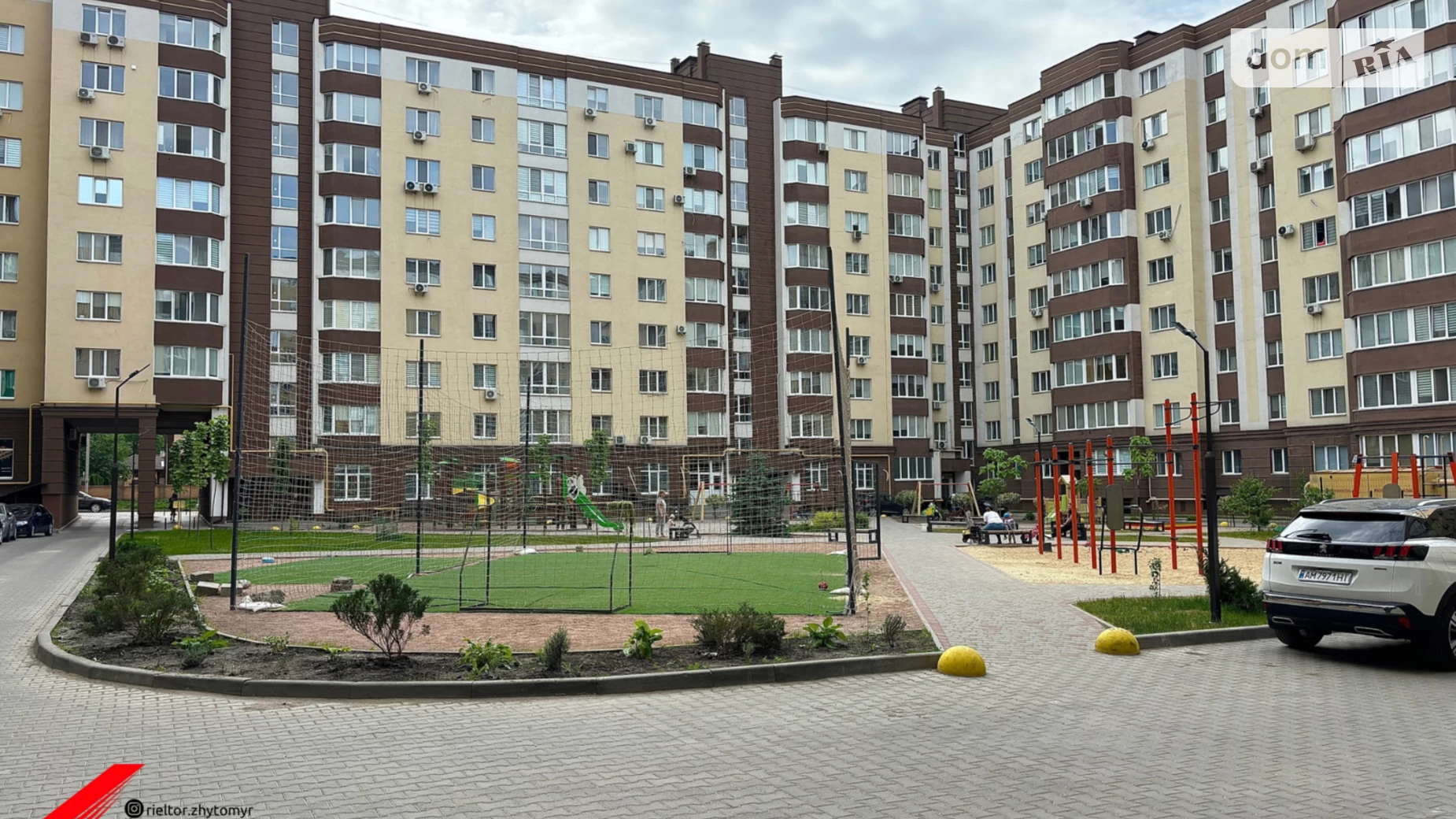 Продается 1-комнатная квартира 43.5 кв. м в Житомире, ул. Евгения Рыхлика, 11А - фото 3