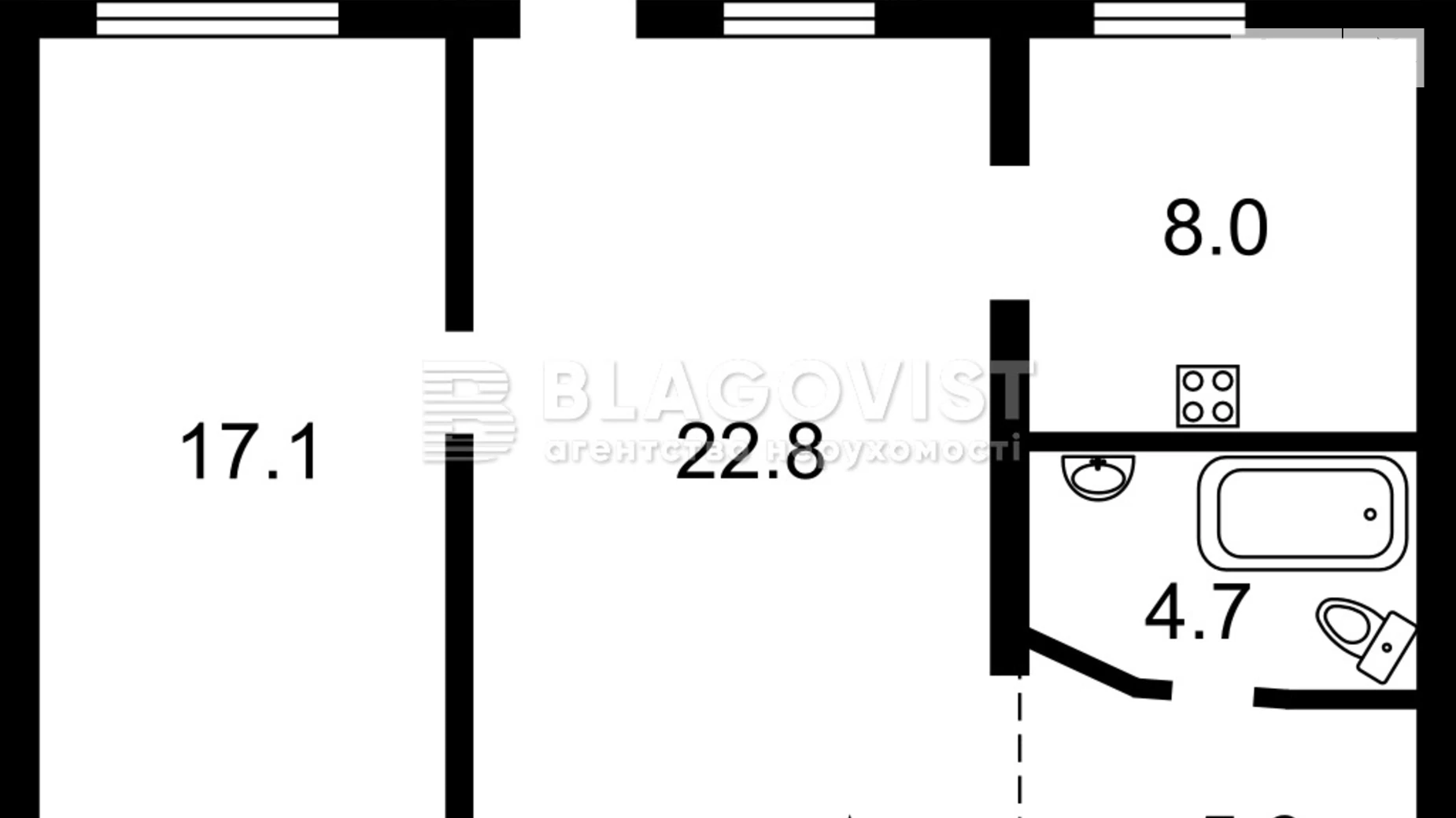 Продается 2-комнатная квартира 62 кв. м в Киеве, ул. Нижний Вал, 37/20 - фото 2