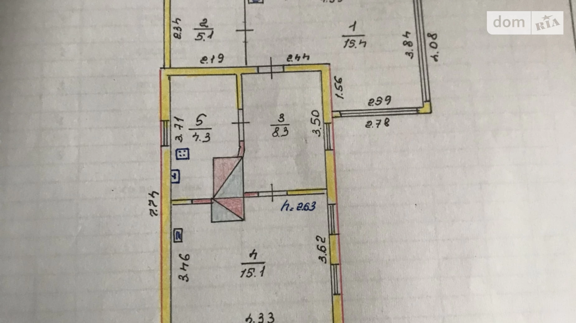 Продается одноэтажный дом 48.2 кв. м с баней/сауной, цена: 7000 $ - фото 5