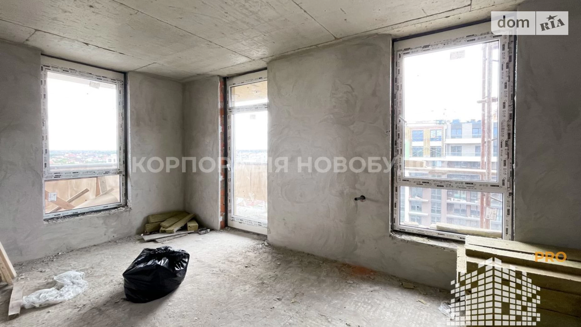 Продається 1-кімнатна квартира 50.29 кв. м у Ужгороді, вул. Богомольця, 29 - фото 4