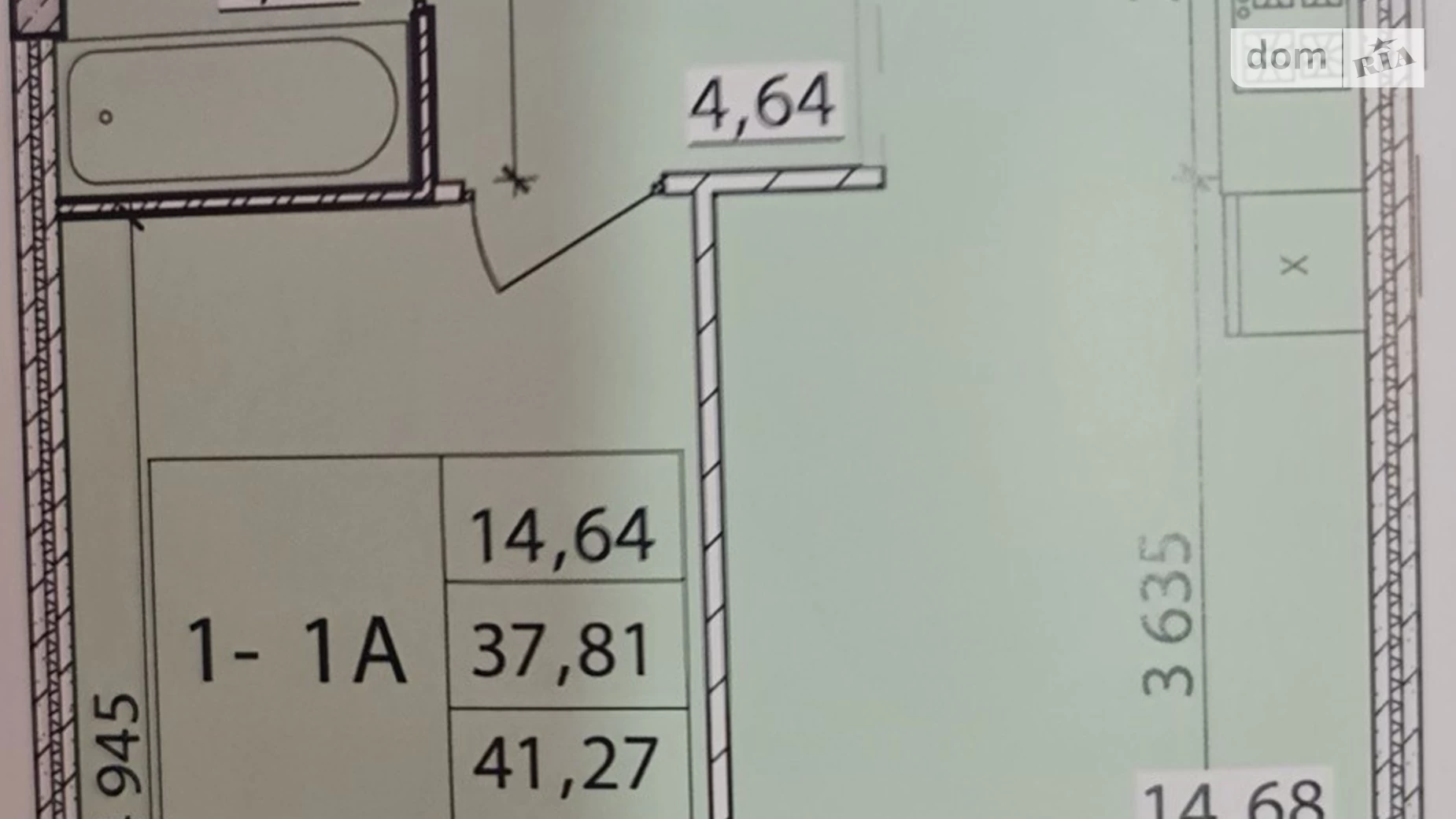 Продається 1-кімнатна квартира 42 кв. м у Чернігові - фото 5