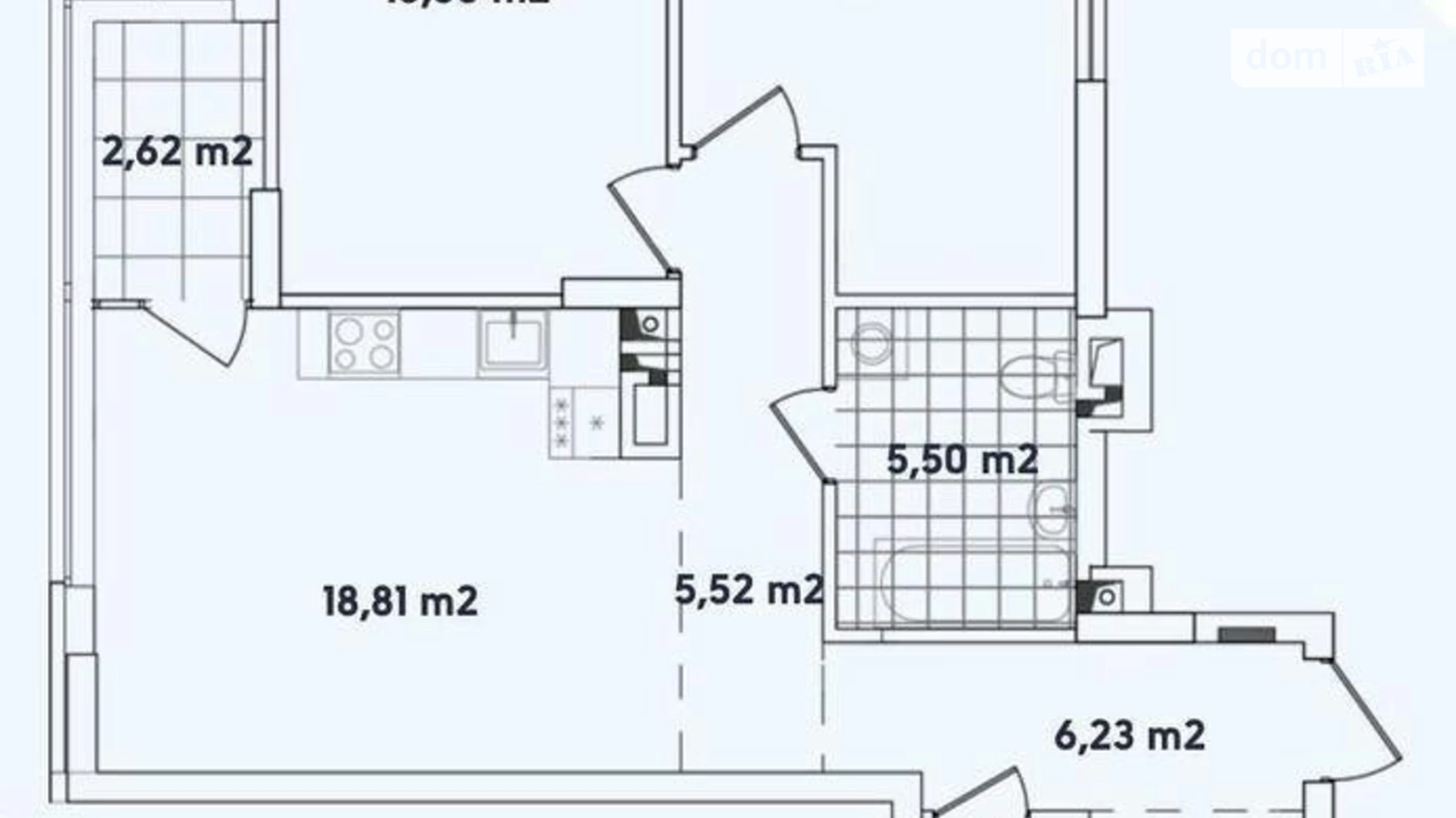 Продается 2-комнатная квартира 76 кв. м в Киеве, просп. Европейского Союза(Правды), 45А - фото 5