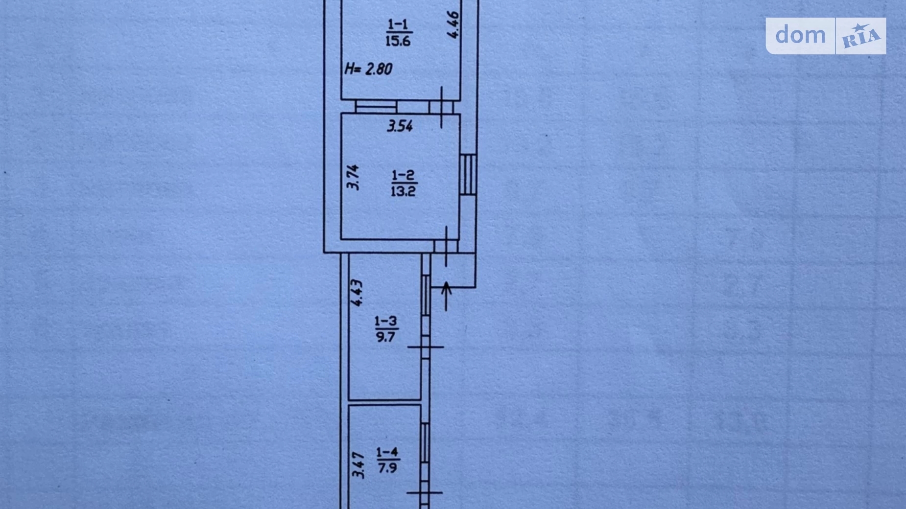 Продается одноэтажный дом 52.4 кв. м с камином, цена: 65000 $ - фото 3