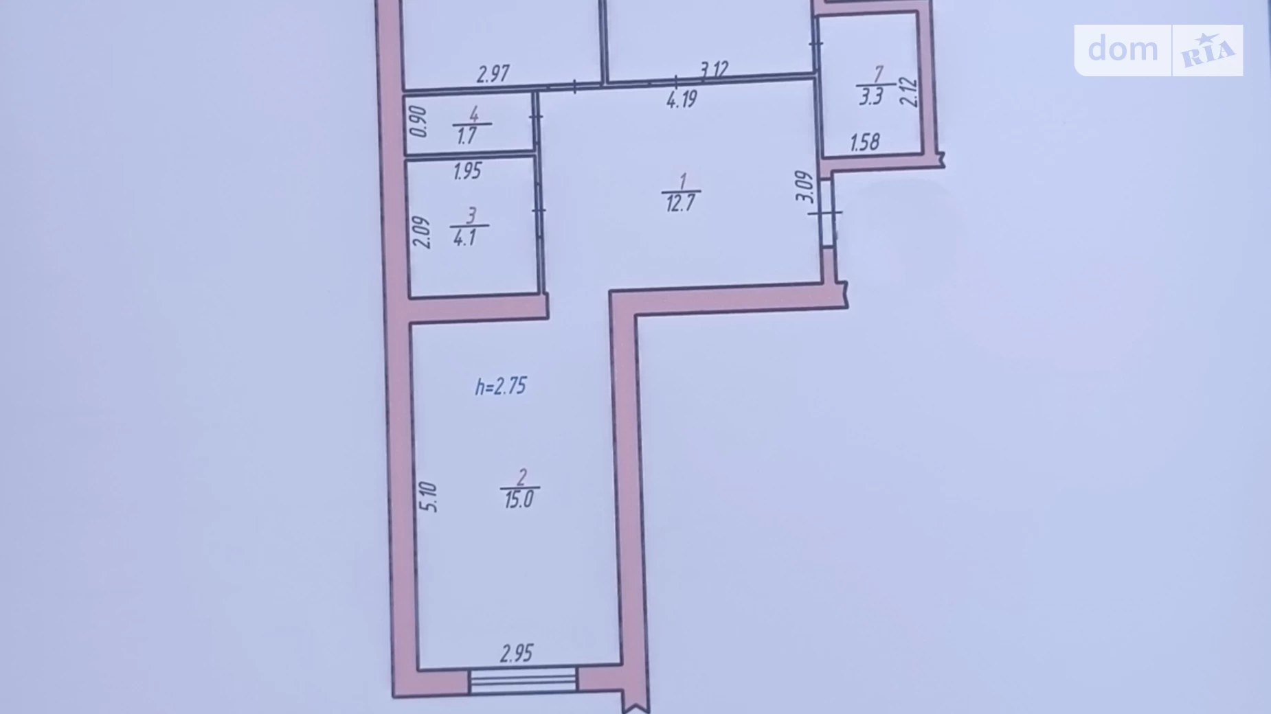 Продається 2-кімнатна квартира 66 кв. м у Агрономічному, вул. Центральна(Мічуріна), 2А/4 - фото 2