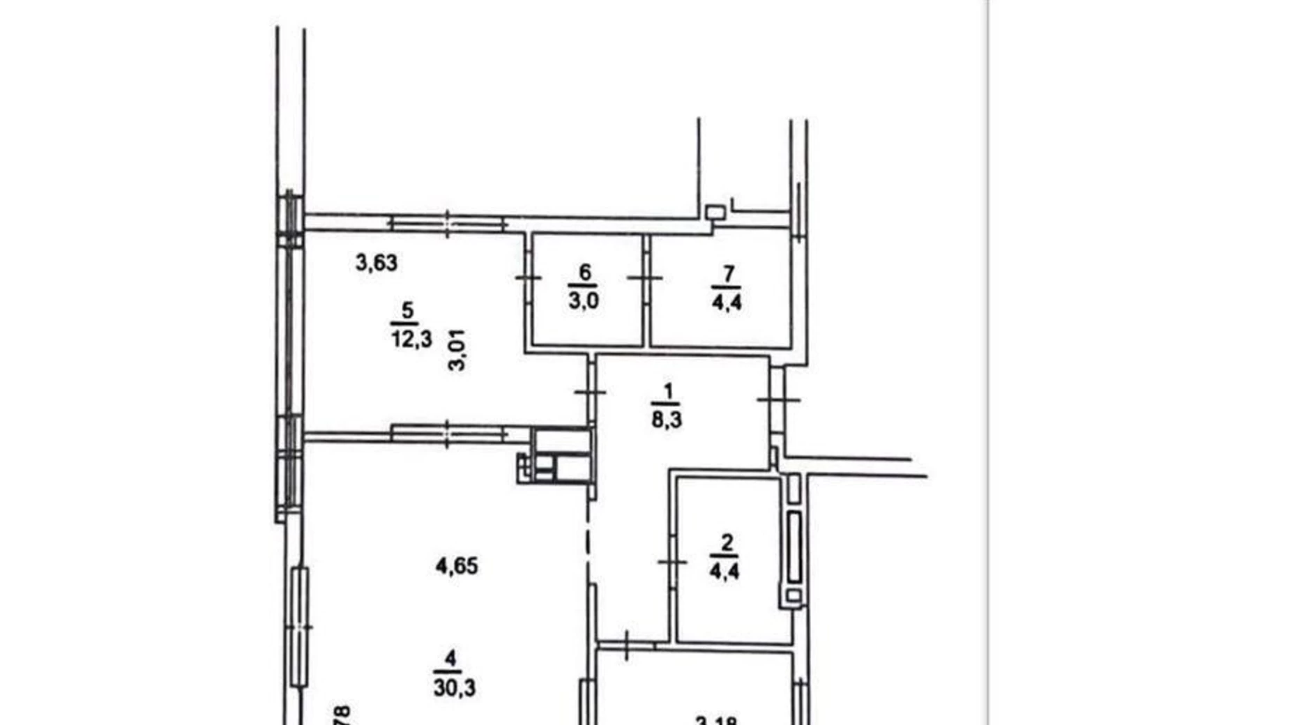 Продается 2-комнатная квартира 74 кв. м в Киеве, пер. Ужгородский, 4/1 - фото 2