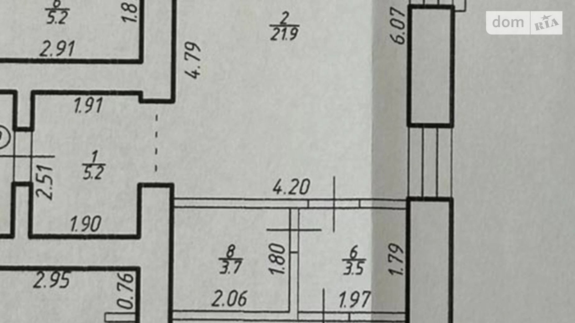 Продається 2-кімнатна квартира 69.3 кв. м у Івано-Франківську, вул. Національної Гвардії, 16Ж - фото 2