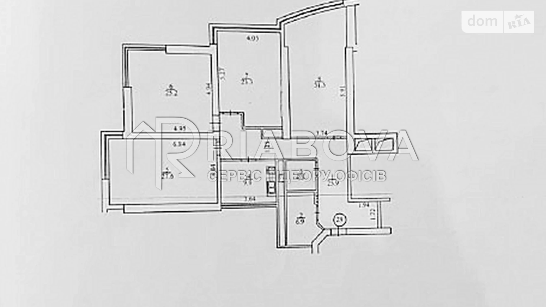 Сдается в аренду офис 154 кв. м в бизнес-центре, цена: 2500 $ - фото 4