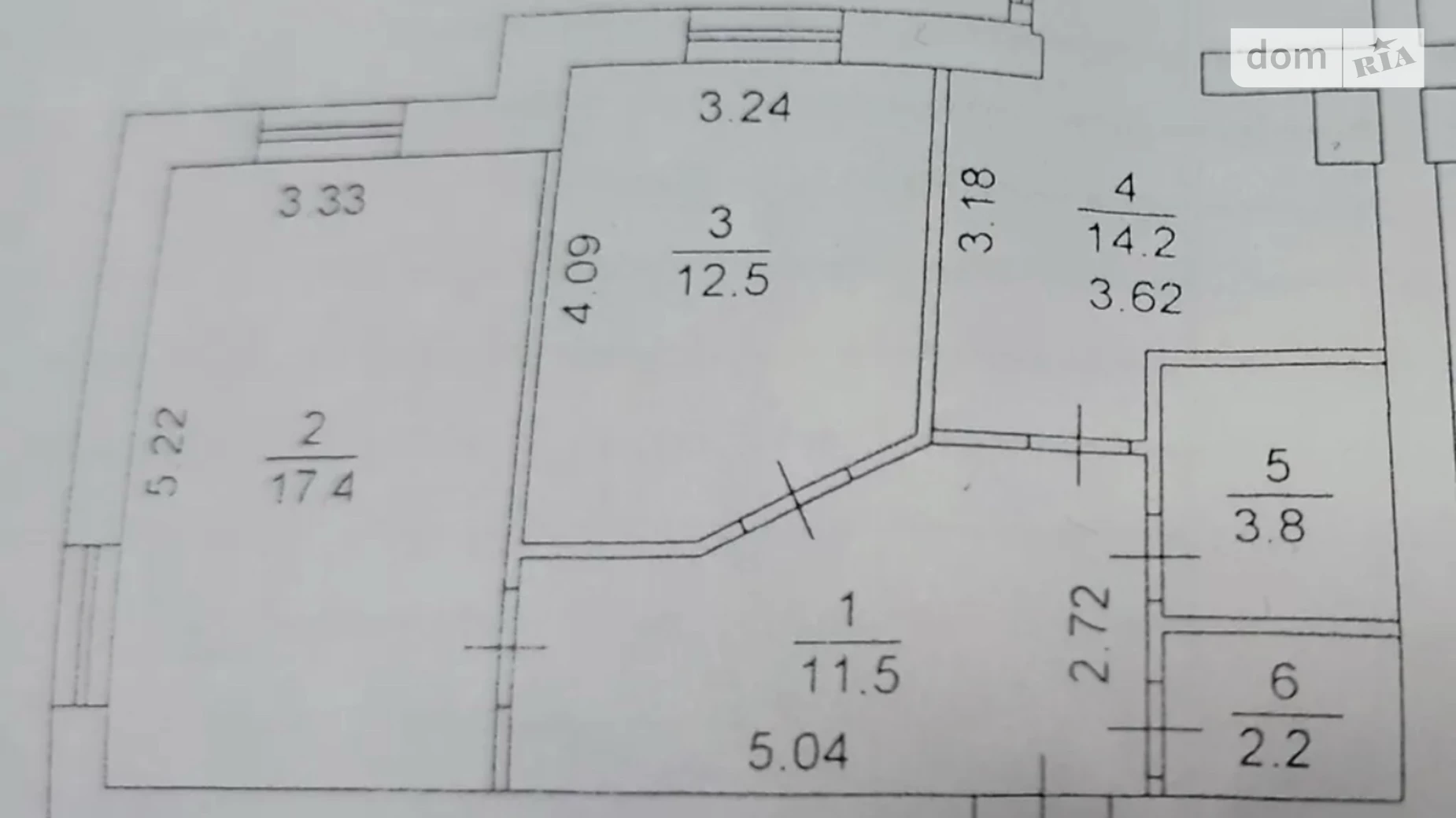 Продается 2-комнатная квартира 61.6 кв. м в Гостомеле, ул. Свято-Покровская(Ленина), 73Б/7 - фото 2