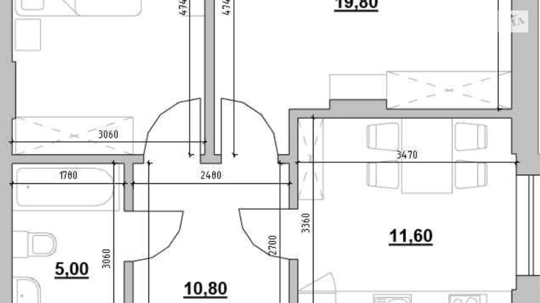 Продається 2-кімнатна квартира 65.1 кв. м у Львові, вул. Шевченка Тараса - фото 5