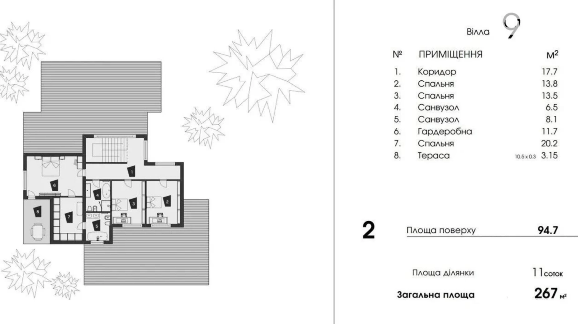 Продається будинок 2 поверховий 267 кв. м с басейном, цена: 881000 $ - фото 3