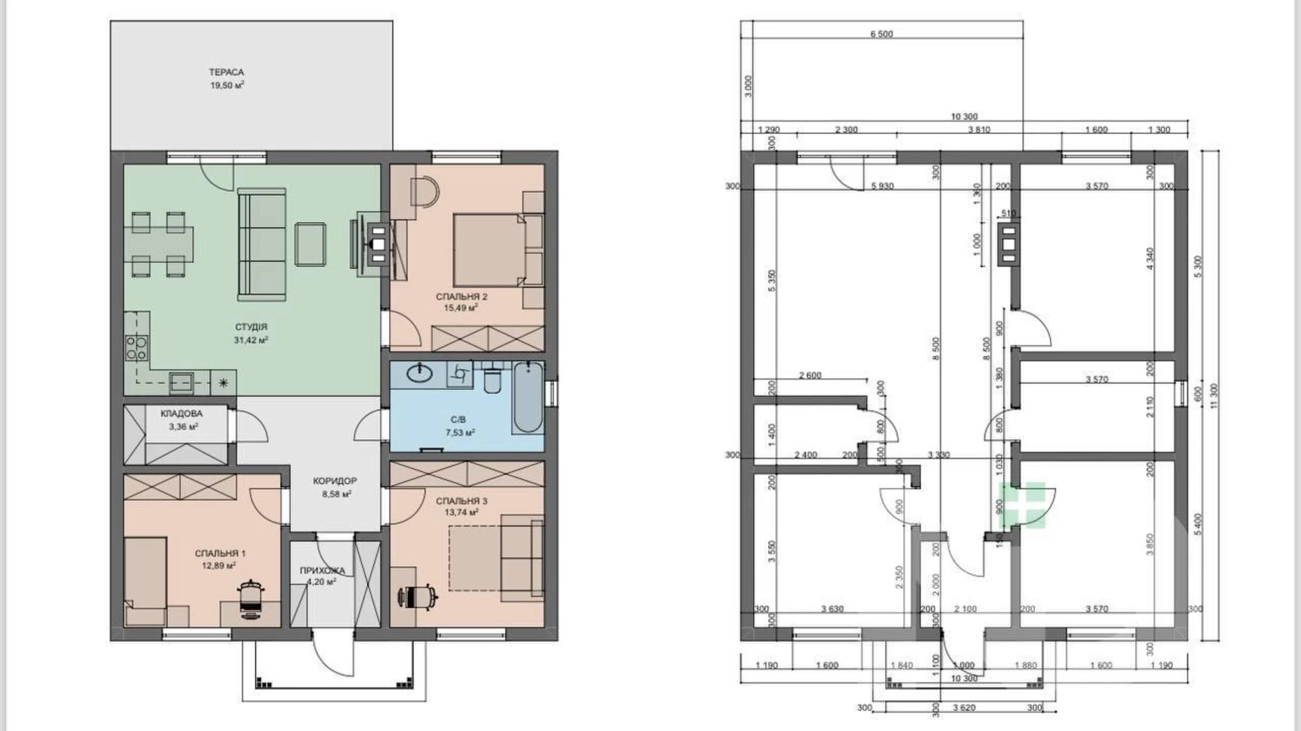 Продается одноэтажный дом 99 кв. м с балконом, цена: 87000 $ - фото 2