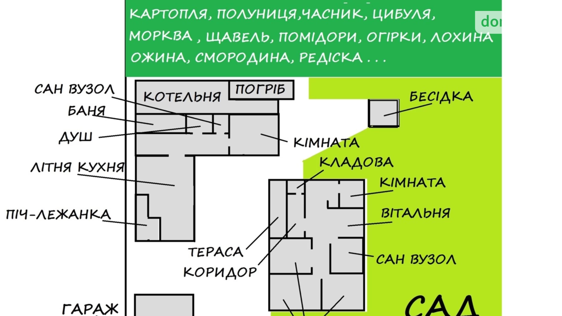 Продається одноповерховий будинок 220 кв. м з каміном, цена: 178000 $ - фото 2