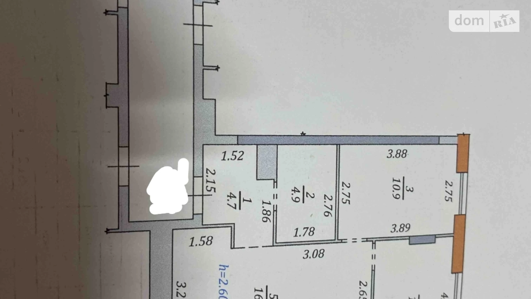 Продается 2-комнатная квартира 52 кв. м в Львове, ул. Зеленая, 204Г - фото 5