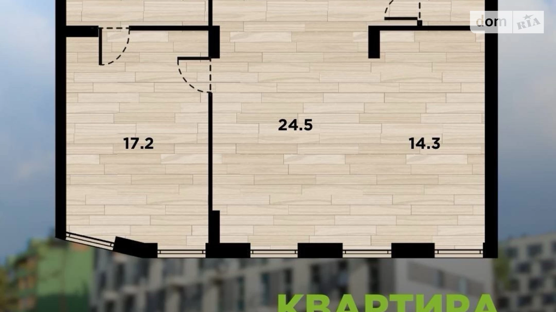 Продається 2-кімнатна квартира 67 кв. м у Гостомелі, вул. Мисливська, 3 - фото 5
