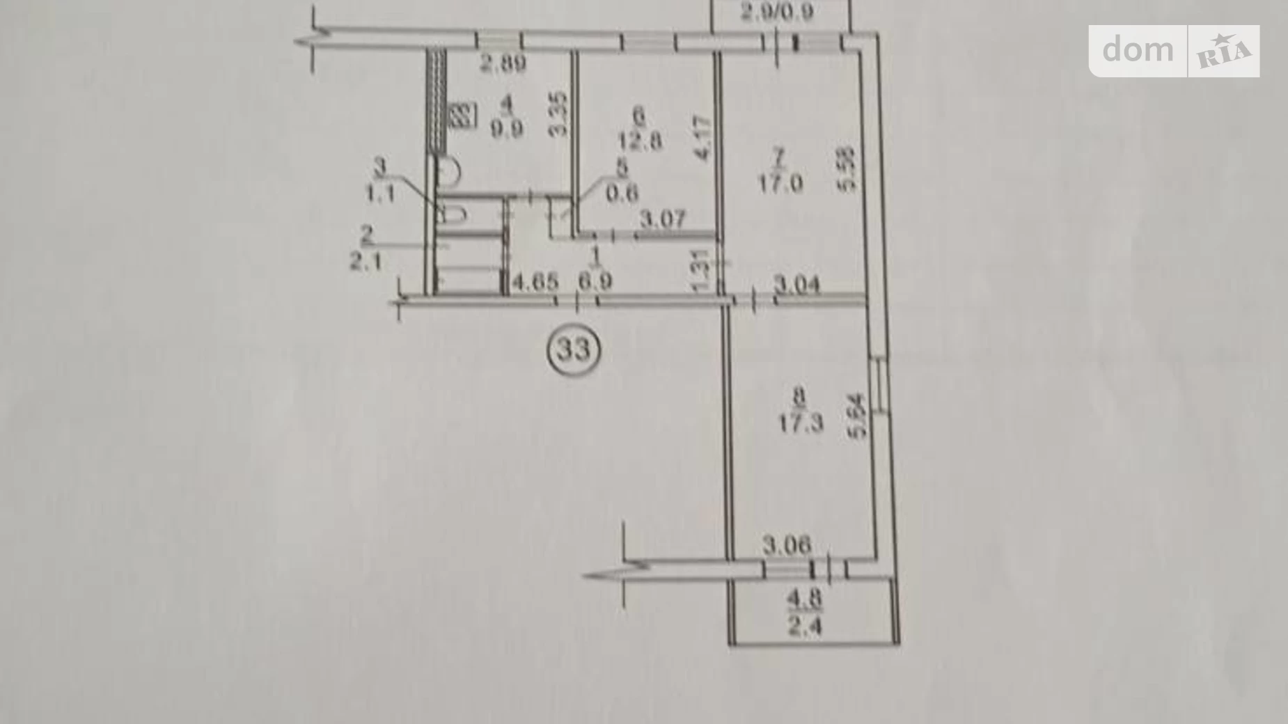 Продается 3-комнатная квартира 71 кв. м в Николаеве, ул. Космонавтов - фото 3