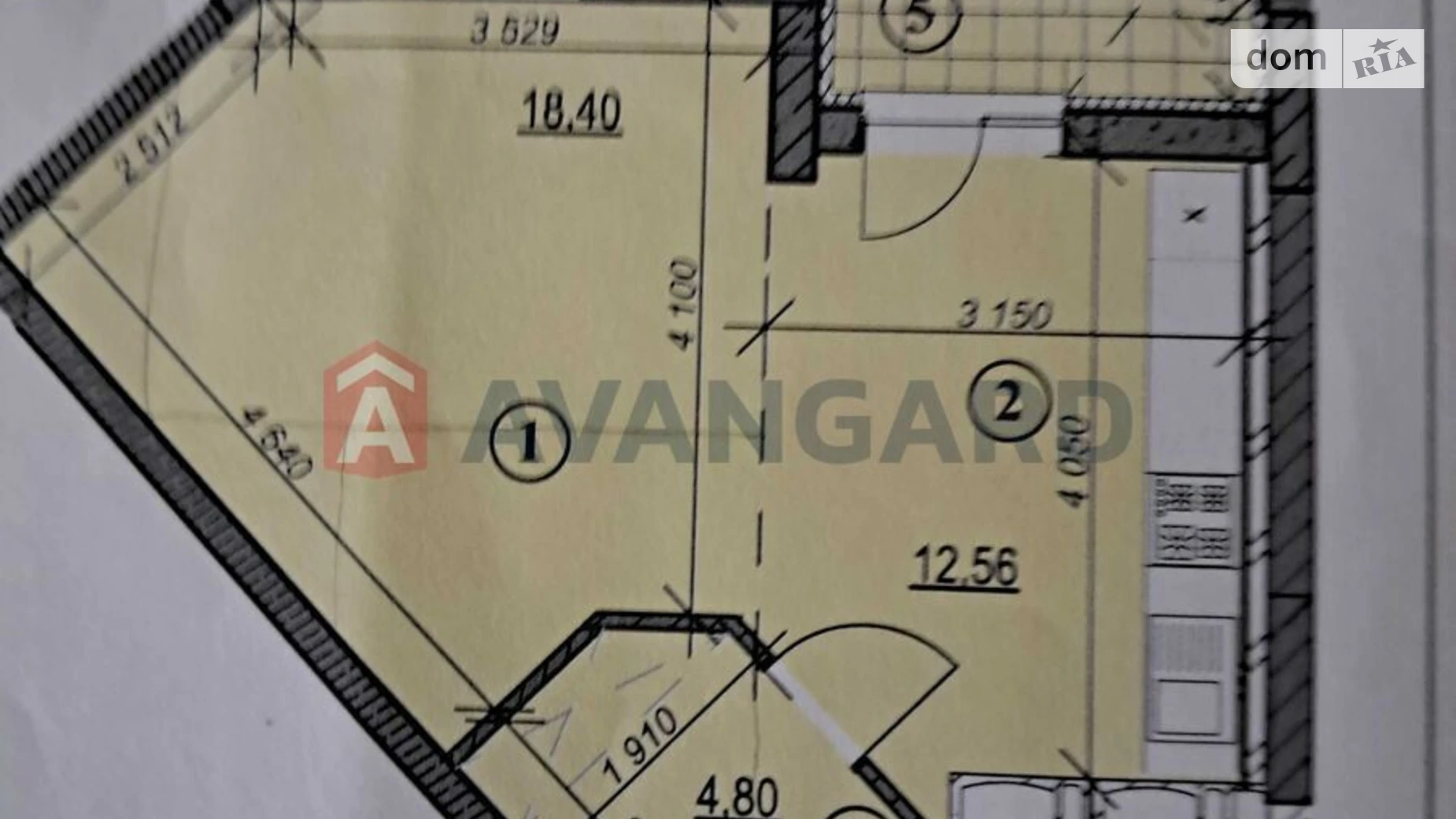 Продається 1-кімнатна квартира 48 кв. м у Києві, цена: 68000 $ - фото 4