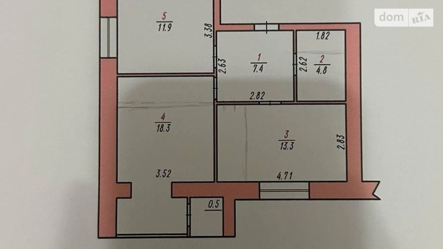 Продається 2-кімнатна квартира 57 кв. м у Хмельницькому, вул. Степана Бандери - фото 4