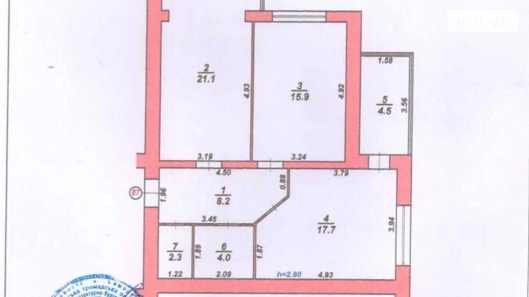 Продается 2-комнатная квартира 73 кв. м в Хмельницком, Львовское шоссе - фото 2