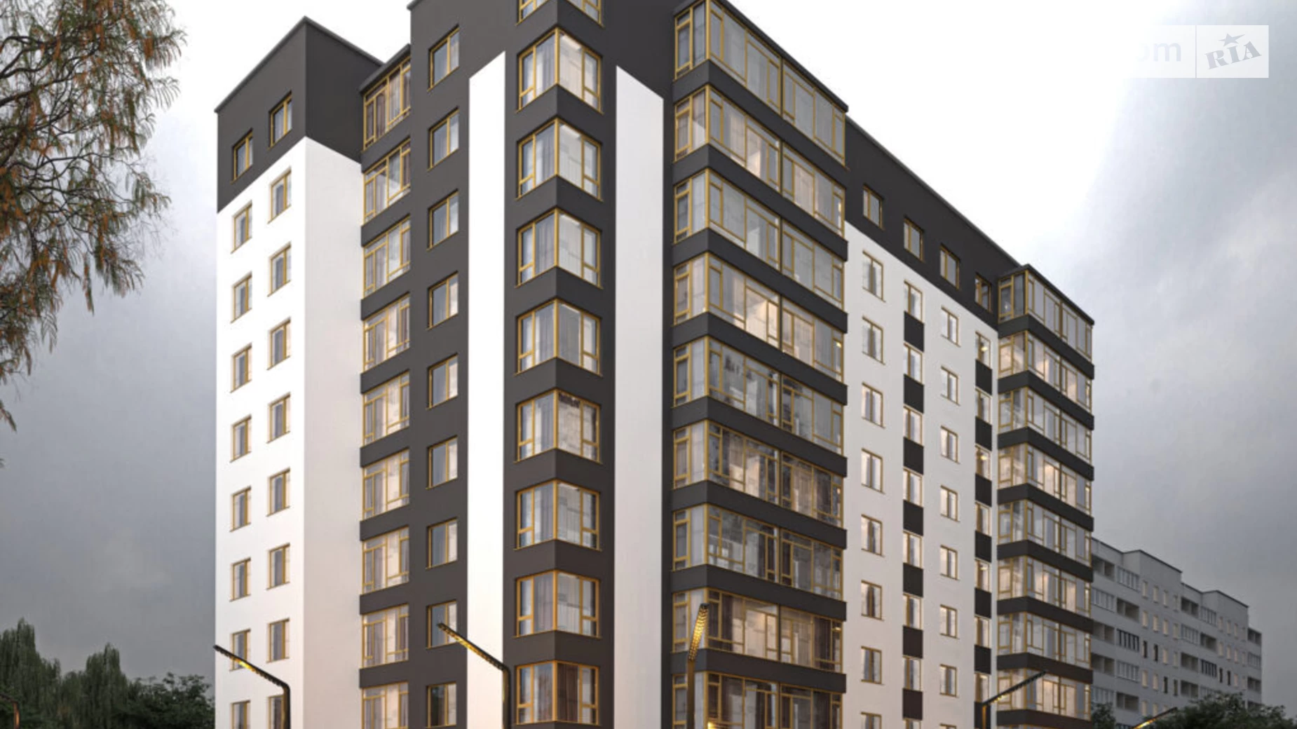 Продается 1-комнатная квартира 44.4 кв. м в Ивано-Франковске, ул. Мира, 100 - фото 2