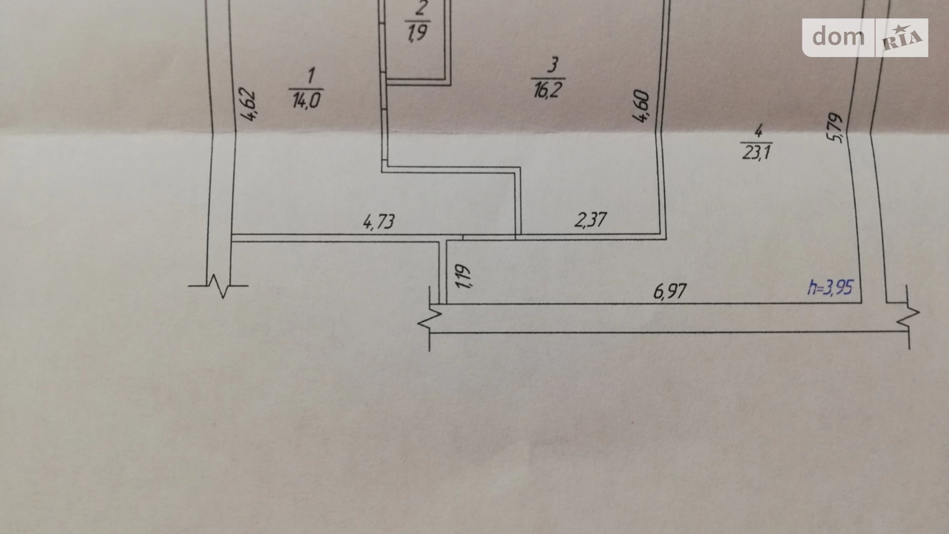 Продается помещения свободного назначения 57 кв. м в 12-этажном здании, цена: 43000 $ - фото 2