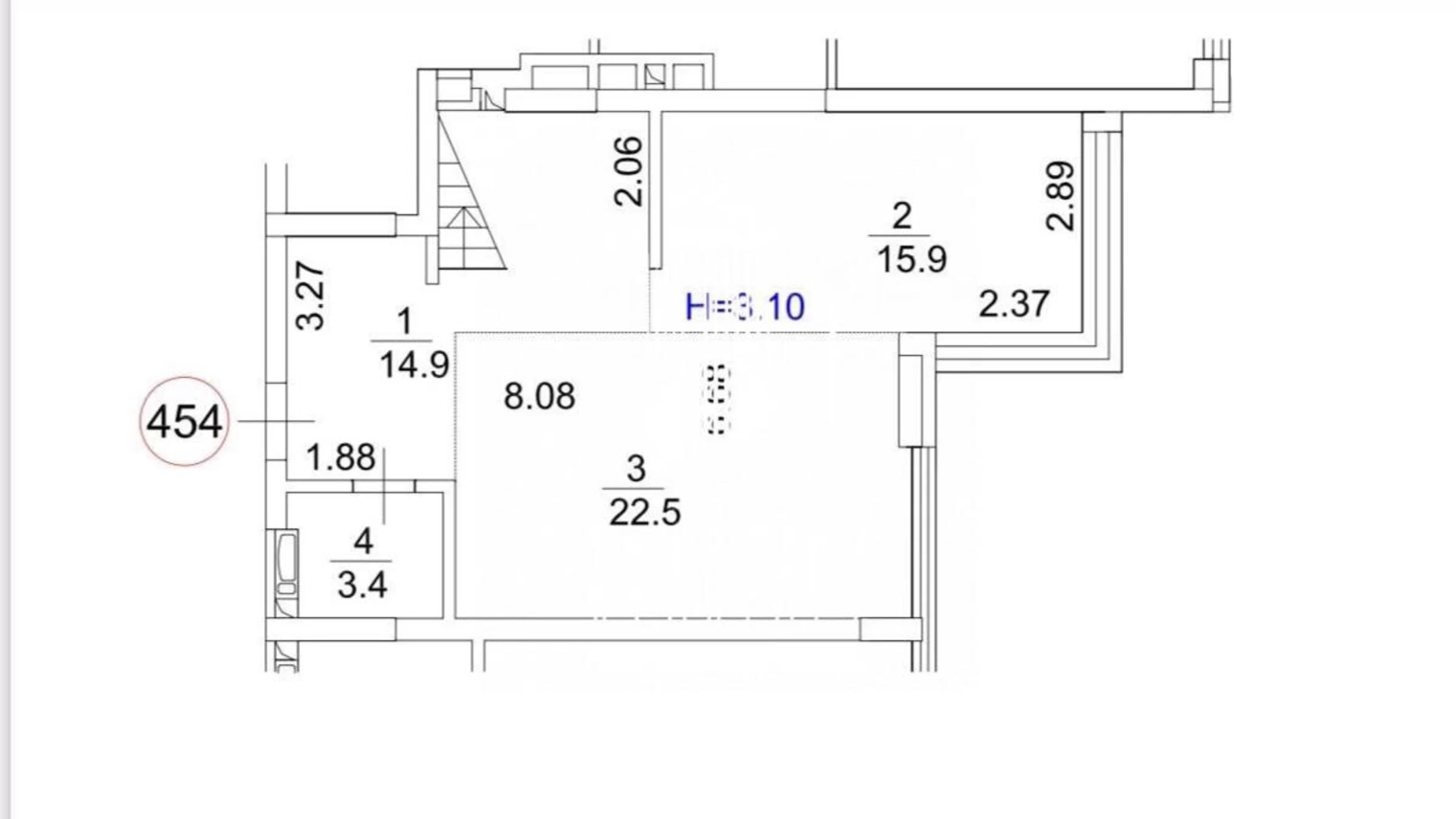 Продается 5-комнатная квартира 207.7 кв. м в Киеве, ул. Зверинецкая, 72 - фото 5