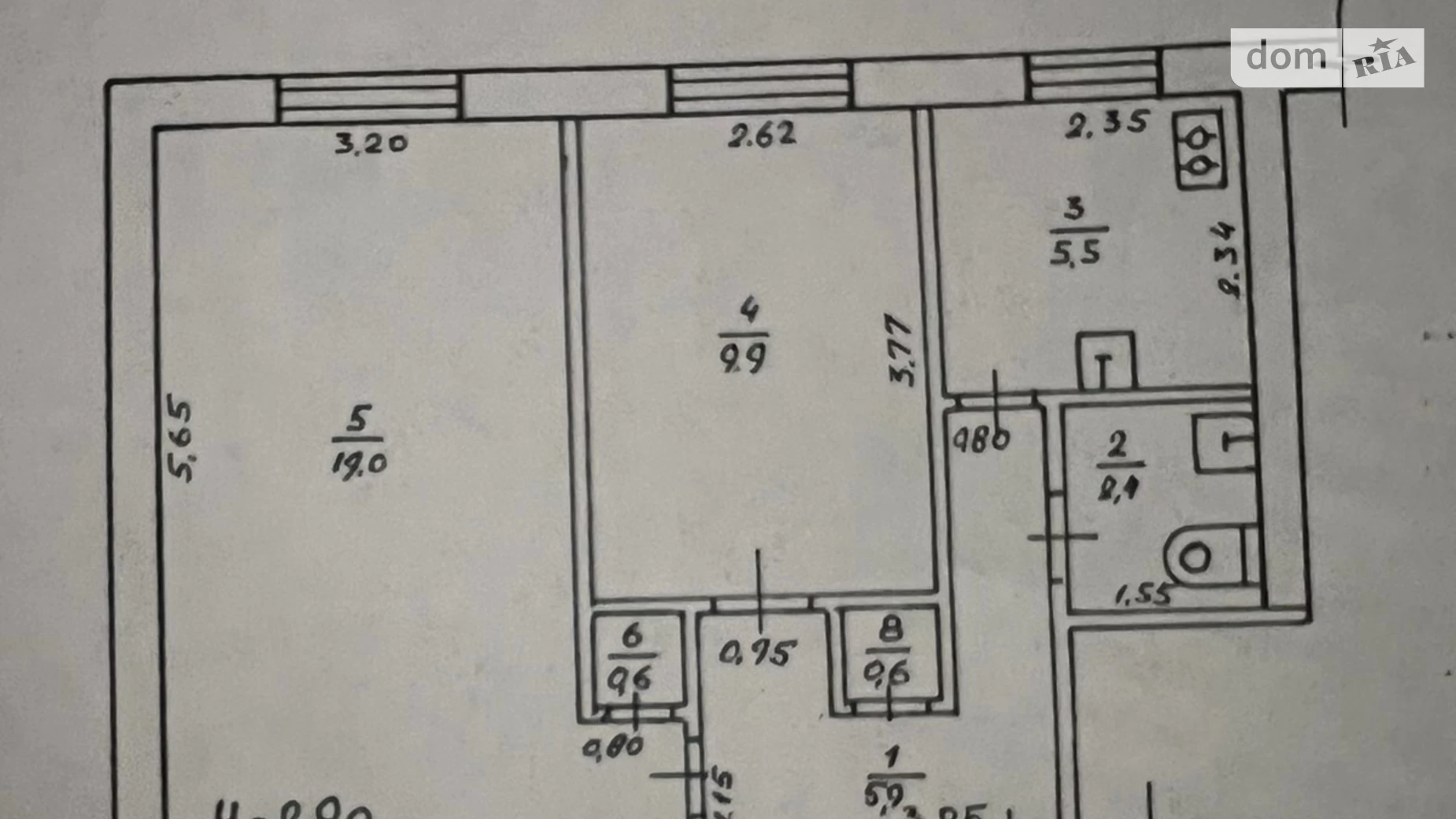 Продається 2-кімнатна квартира 45 кв. м у Харкові, цена: 14800 $ - фото 2