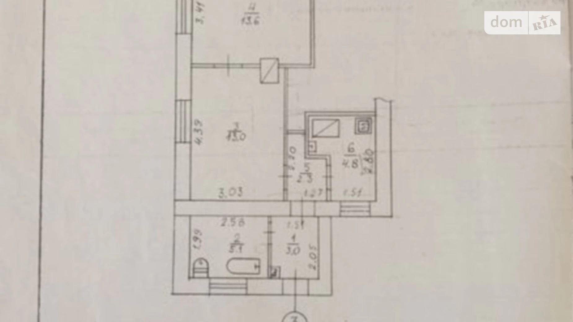 Продается часть дома 42 кв. м с бассейном, цена: 23000 $ - фото 3