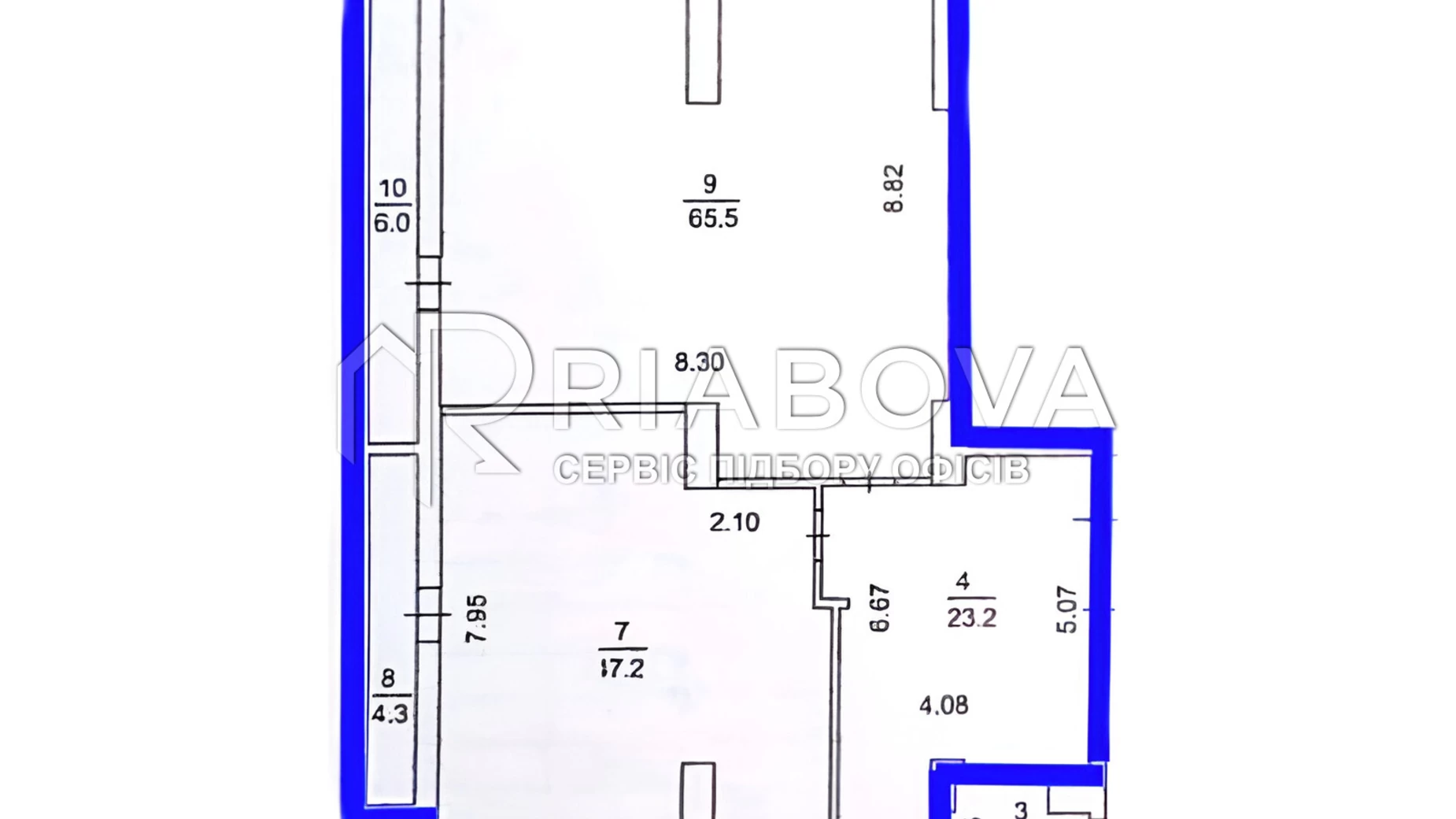Здається в оренду офіс 146 кв. м в бізнес-центрі, цена: 1460 € - фото 2