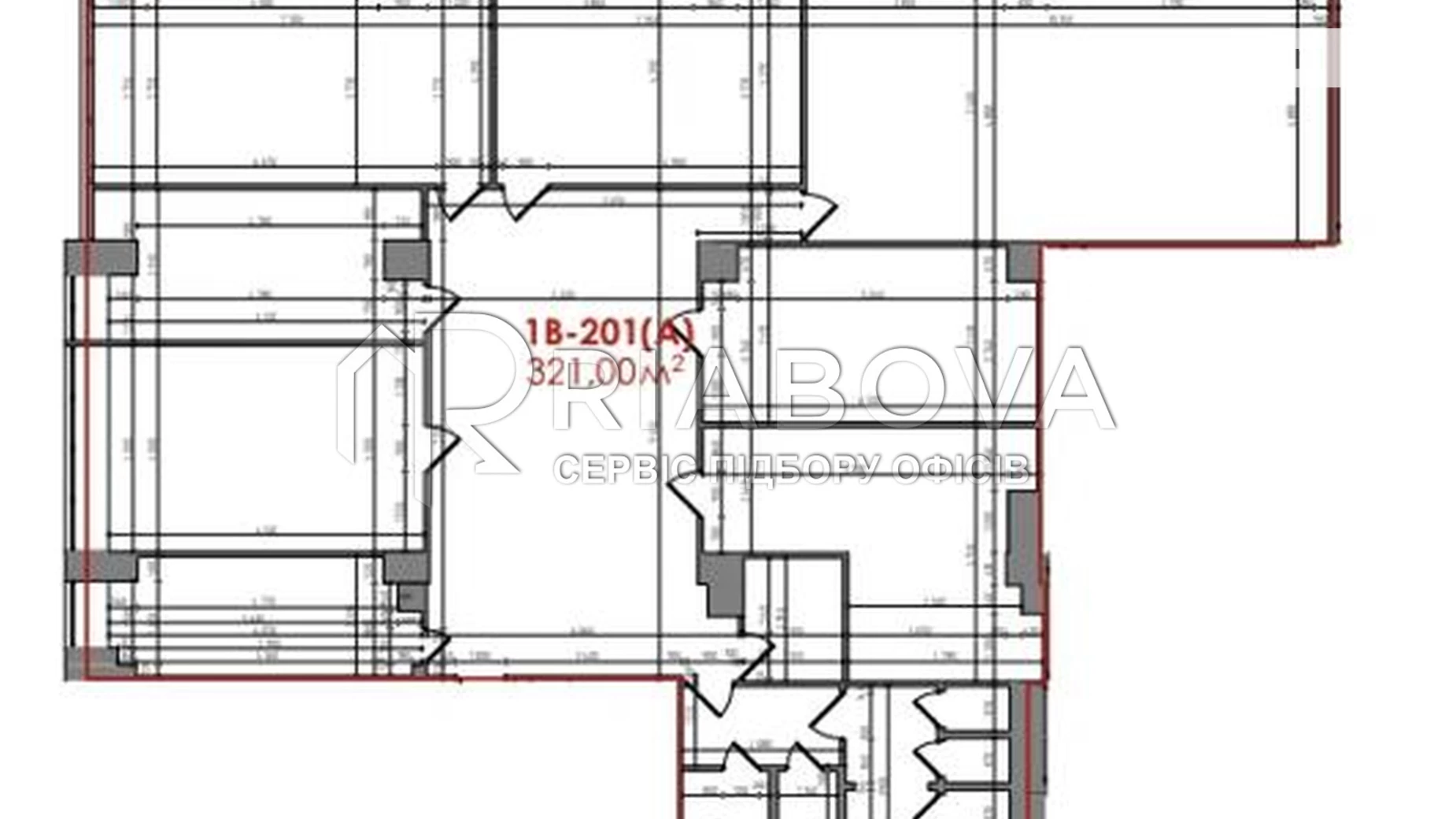 Здається в оренду офіс 321 кв. м в бізнес-центрі, цена: 5703 $ - фото 3