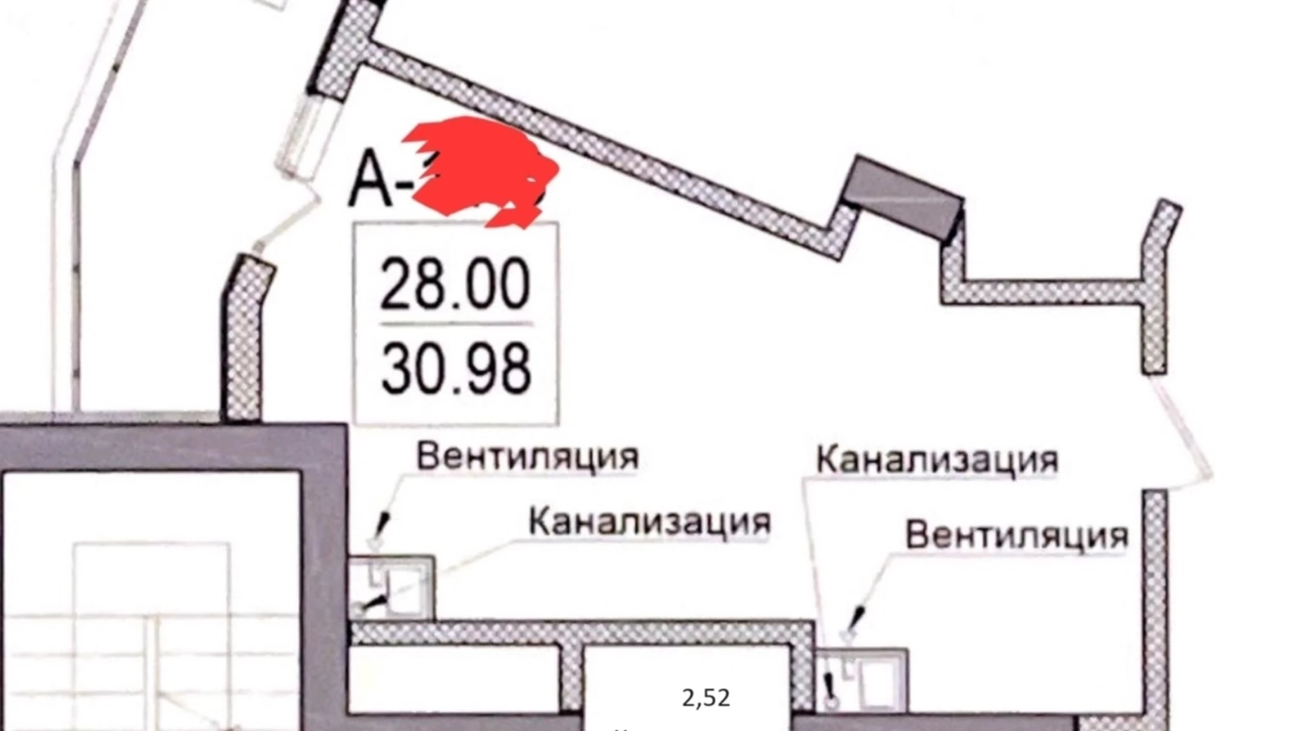 Продається 1-кімнатна квартира 33 кв. м у Одесі, вул. Дача Ковалевського, 5 - фото 2