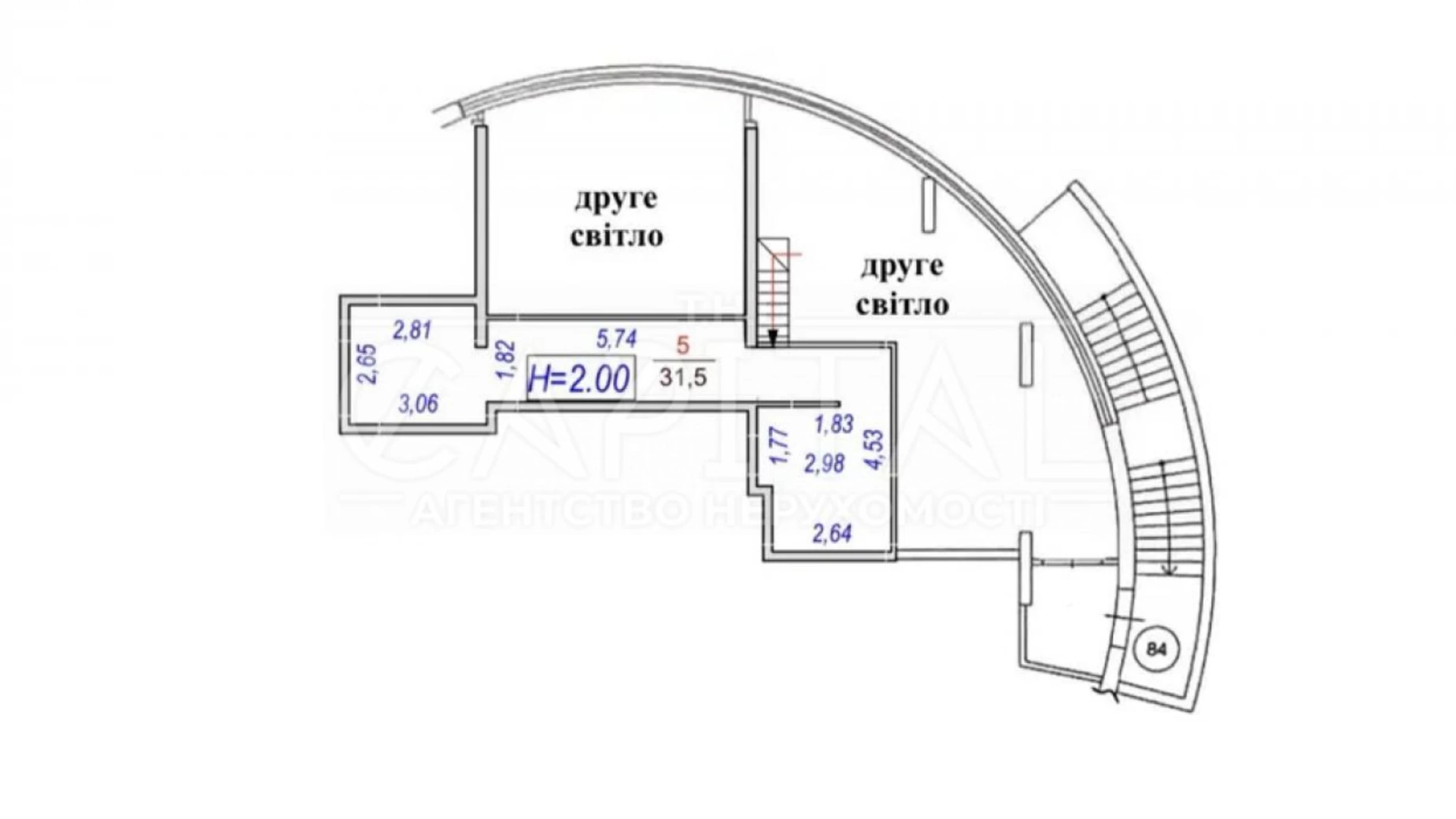 Сдается в аренду офис 161 кв. м в бизнес-центре, цена: 3900 $ - фото 5