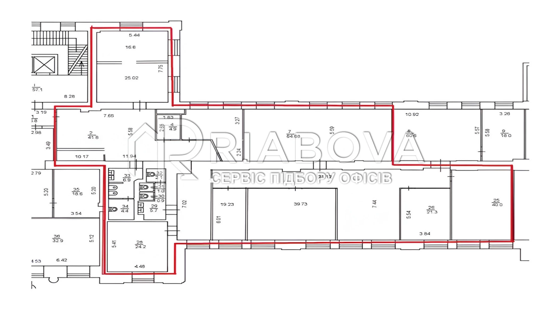 Сдается в аренду офис 439.7 кв. м в бизнес-центре, цена: 8863 $ - фото 2