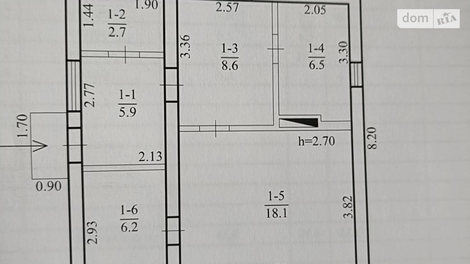 Продається одноповерховий будинок 48 кв. м з балконом, цена: 23000 $ - фото 3