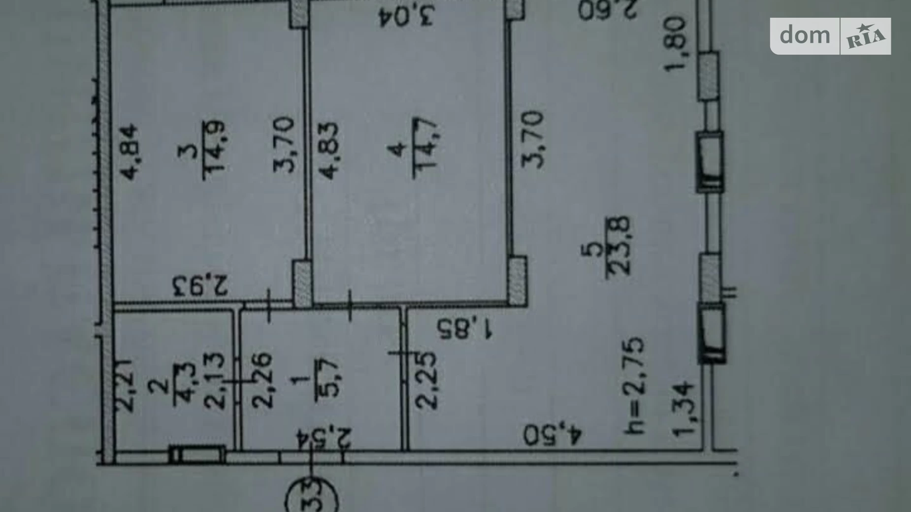 Продается 2-комнатная квартира 63.4 кв. м в Ирпене, ул. Университетская(Карла Маркса), 1П/1 - фото 3