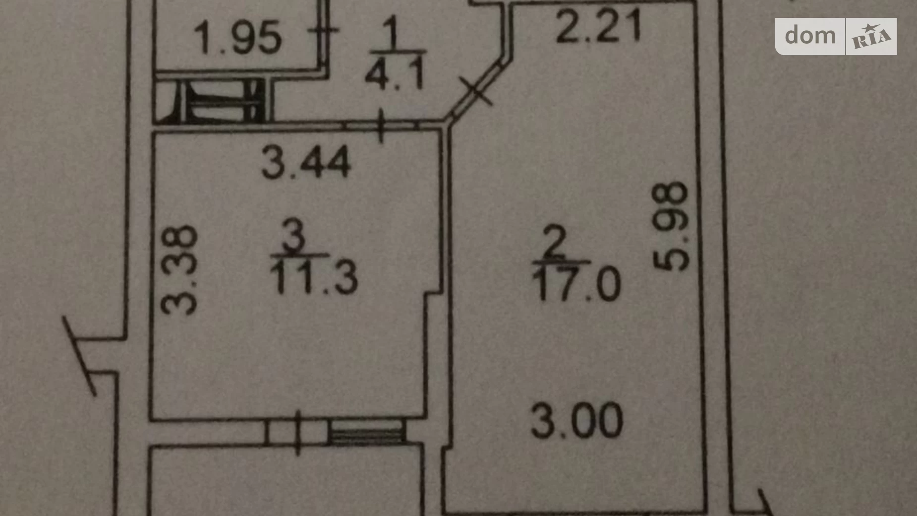 Продается 1-комнатная квартира 49.6 кв. м в Киеве, бул. Ярослава Гашека, 20 - фото 3
