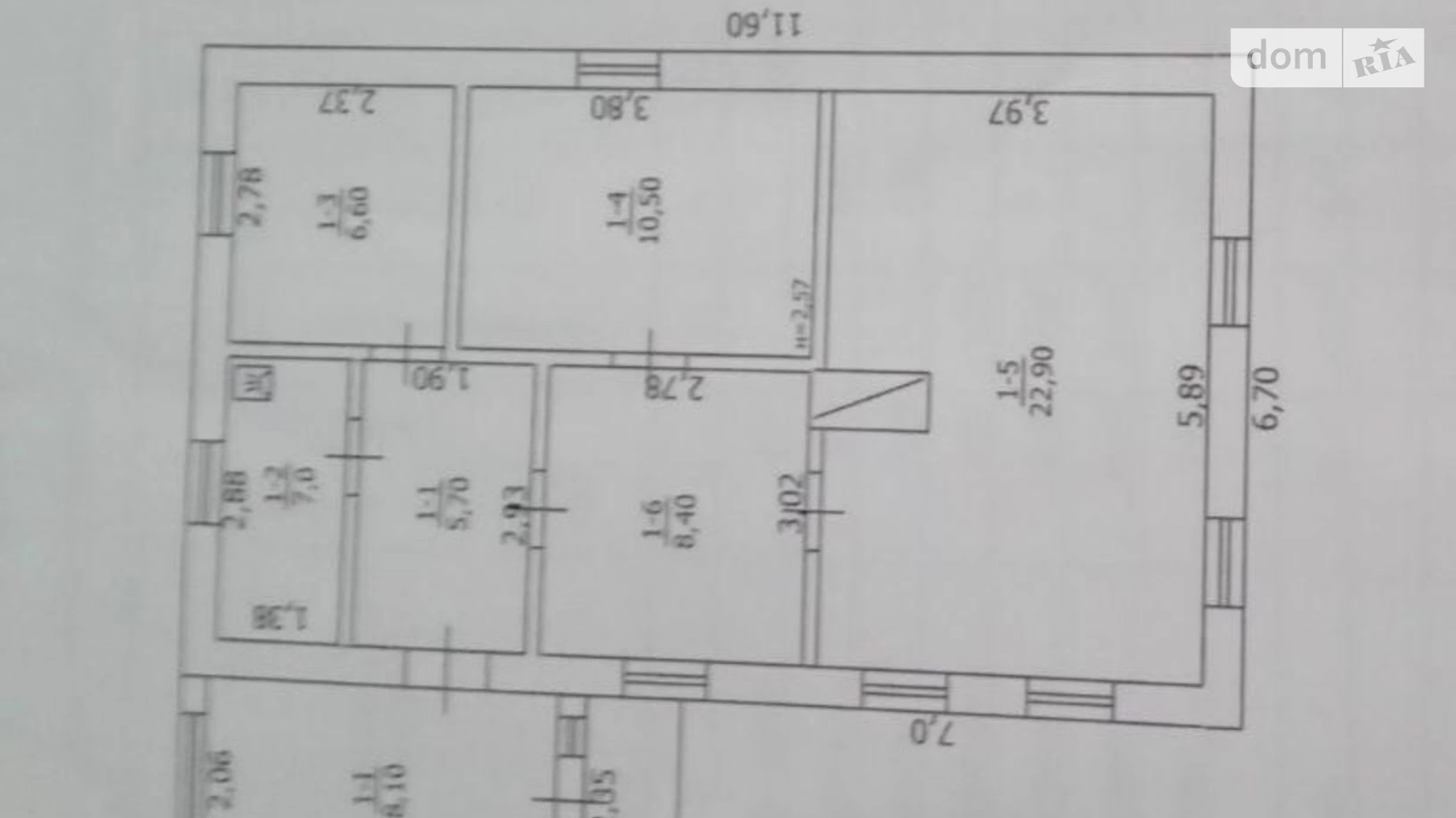 Продається одноповерховий будинок 66.2 кв. м з ділянкою, цена: 10000 $ - фото 2