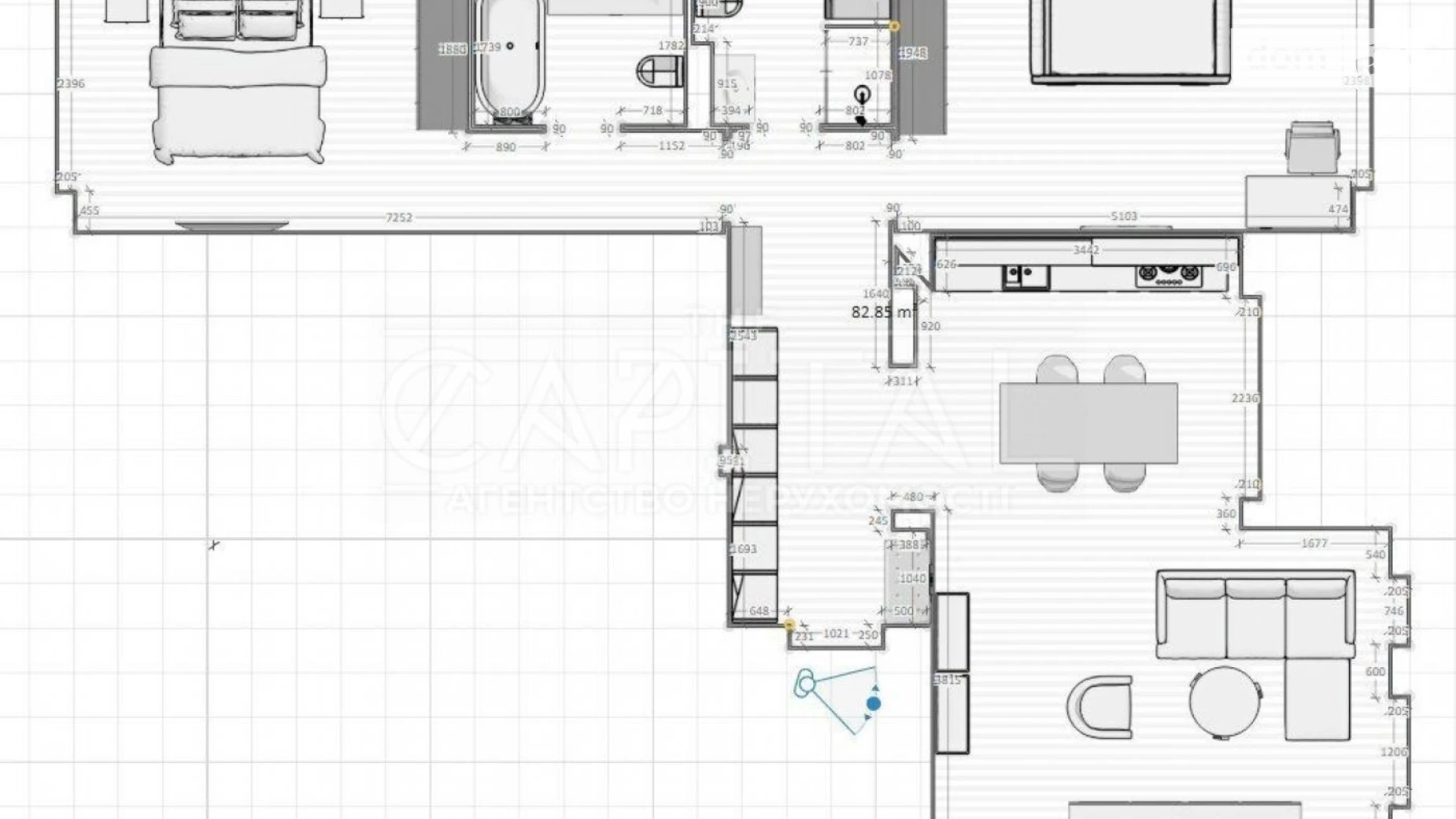 Продается 3-комнатная квартира 83 кв. м в Киеве, ул. Теремковская, 4А - фото 4