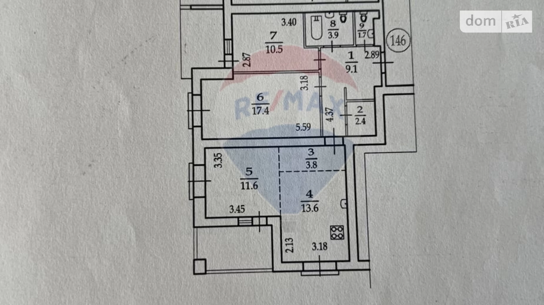 Продается 3-комнатная квартира 80.5 кв. м в Василькове - фото 3