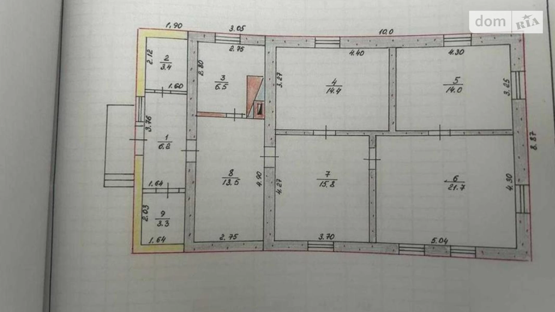 Продается одноэтажный дом 98.8 кв. м с бассейном, цена: 47000 $ - фото 4