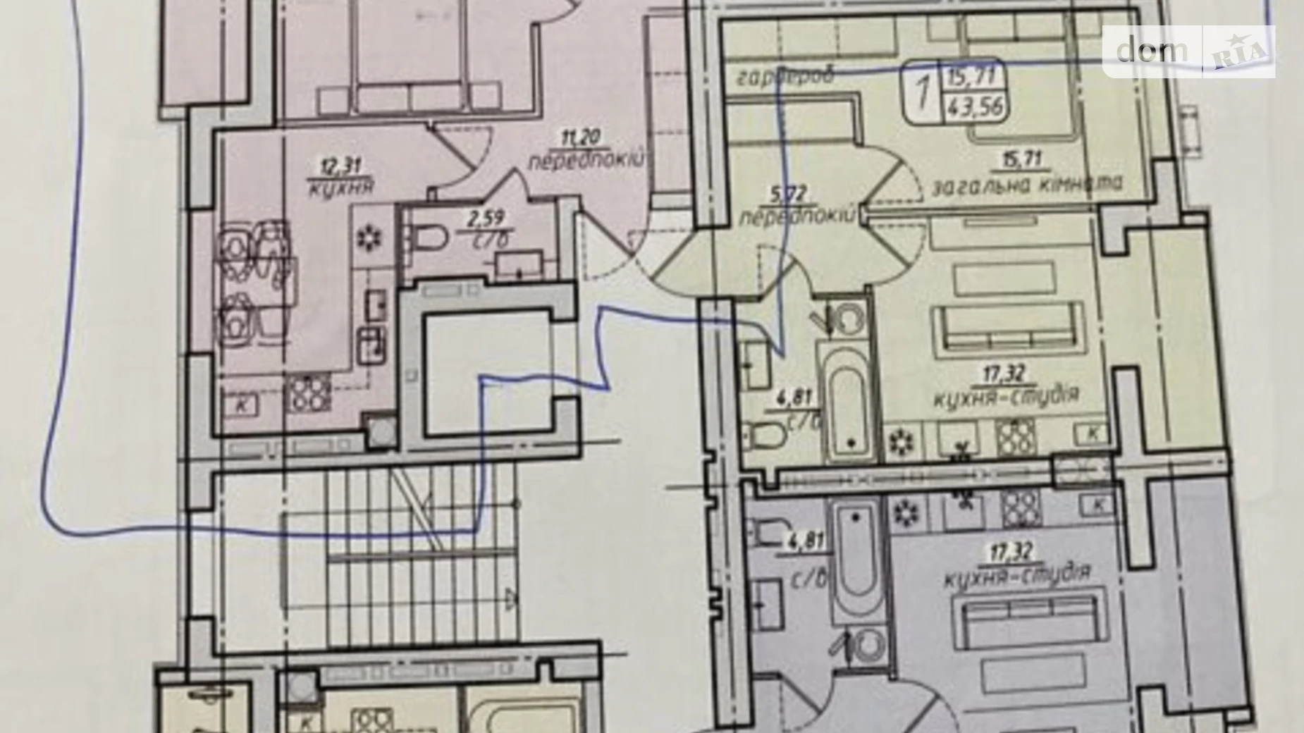 Продается 2-комнатная квартира 75 кв. м в Березиной, ул. Радужная - фото 3