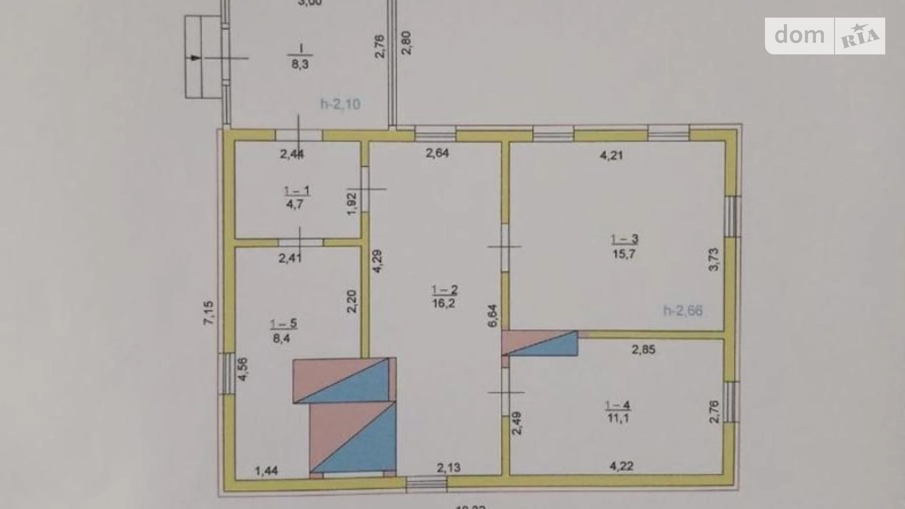 Продается одноэтажный дом 83.3 кв. м с террасой, цена: 10000 $ - фото 4