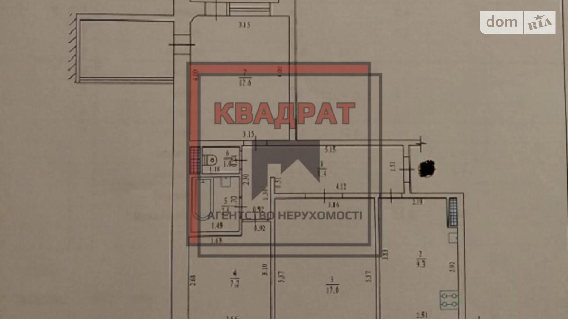 Продається 3-кімнатна квартира 72 кв. м у Полтаві, вул. Героїв АТО - фото 11