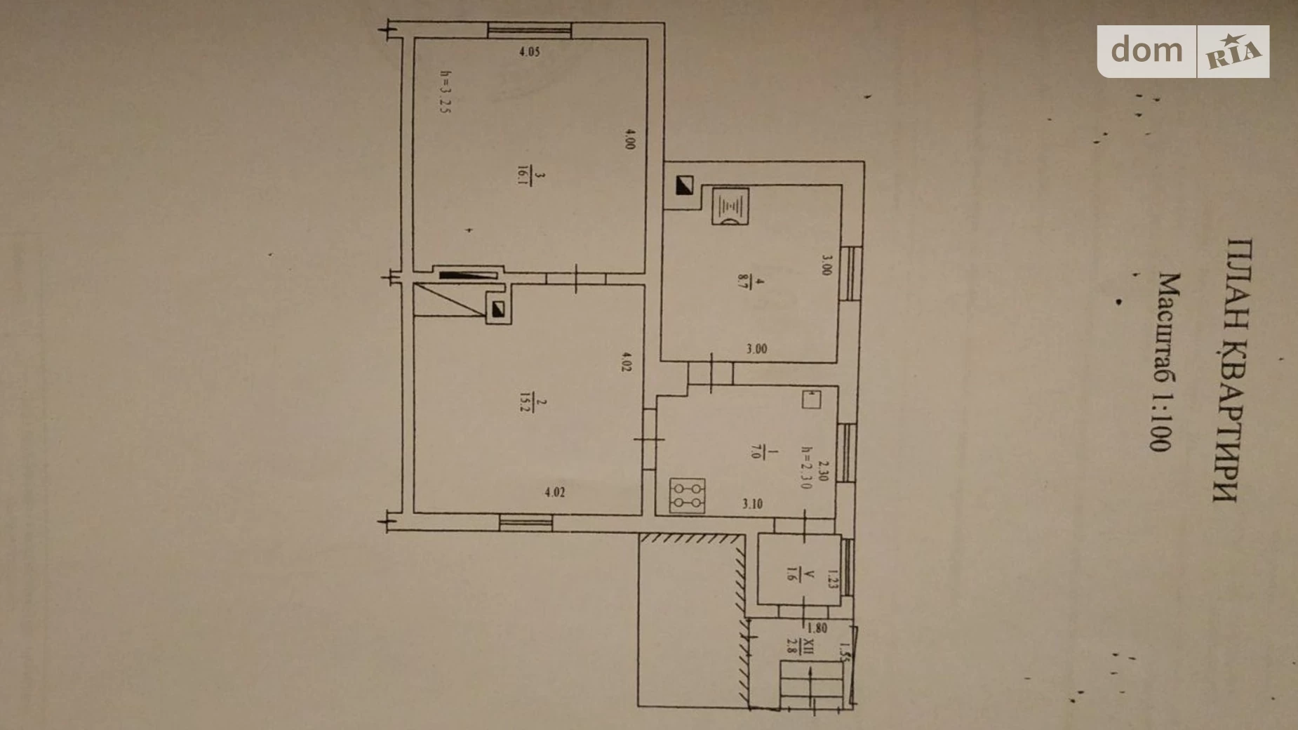 Продається 2-кімнатна квартира 51.4 кв. м у Полтаві, вул. Крамського - фото 3