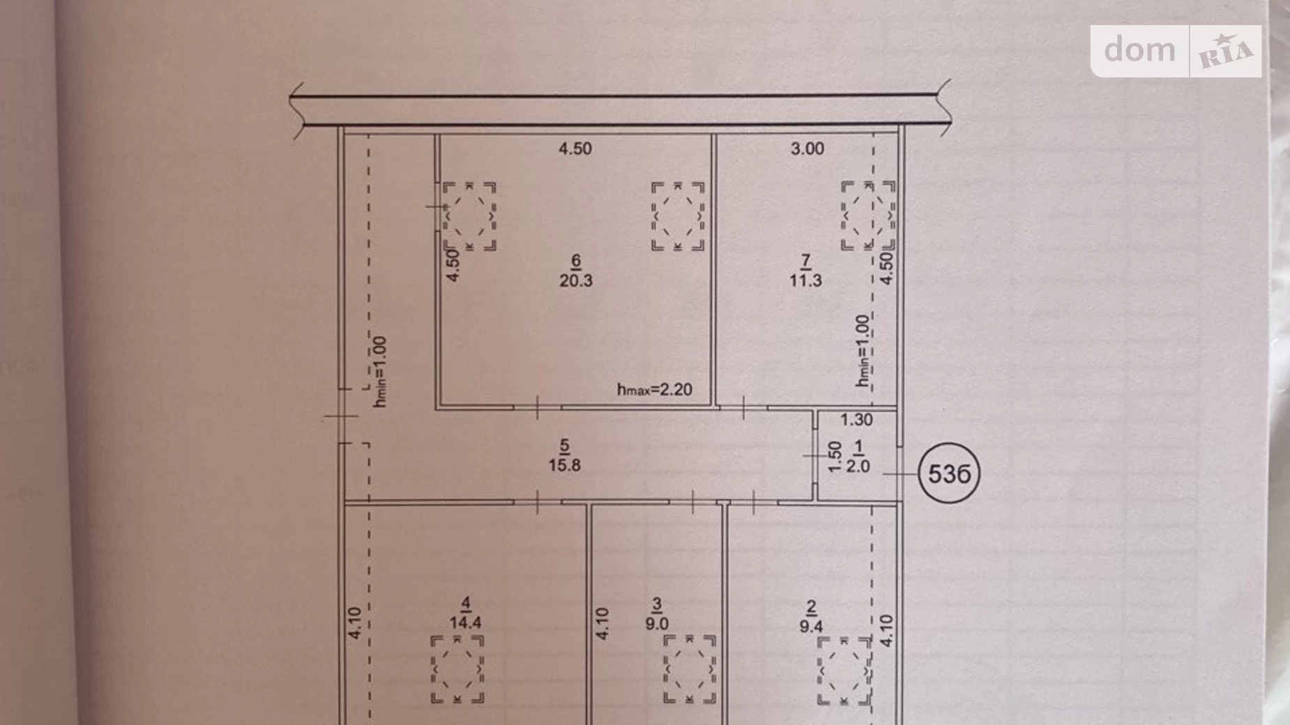 Продається 3-кімнатна квартира 82.2 кв. м у Дніпрі, цена: 35000 $ - фото 4