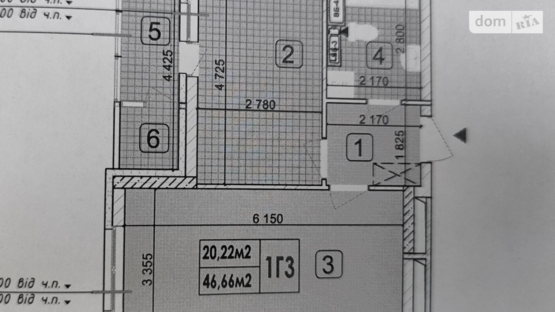 Продається 1-кімнатна квартира 47.1 кв. м у Києві, вул. Івана Виговського(Маршала Гречка) - фото 2