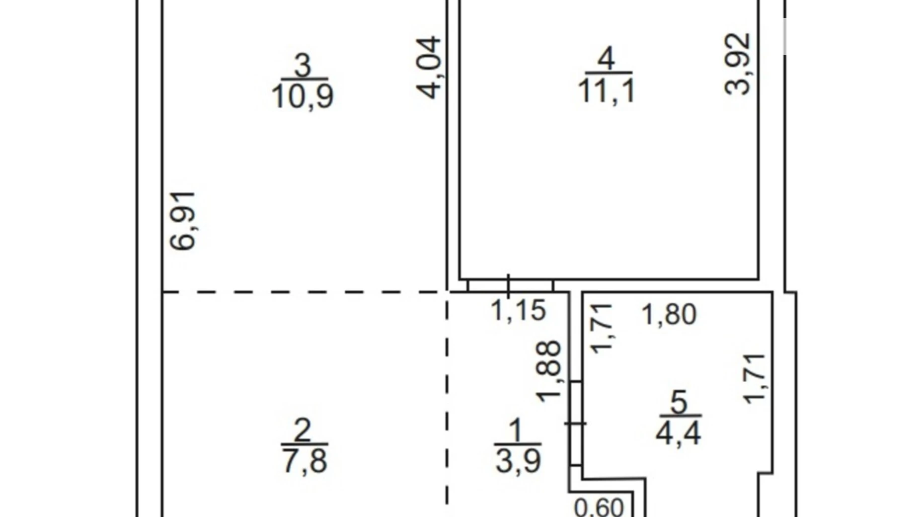 Продається 1-кімнатна квартира 38.1 кв. м у Ужгороді - фото 2